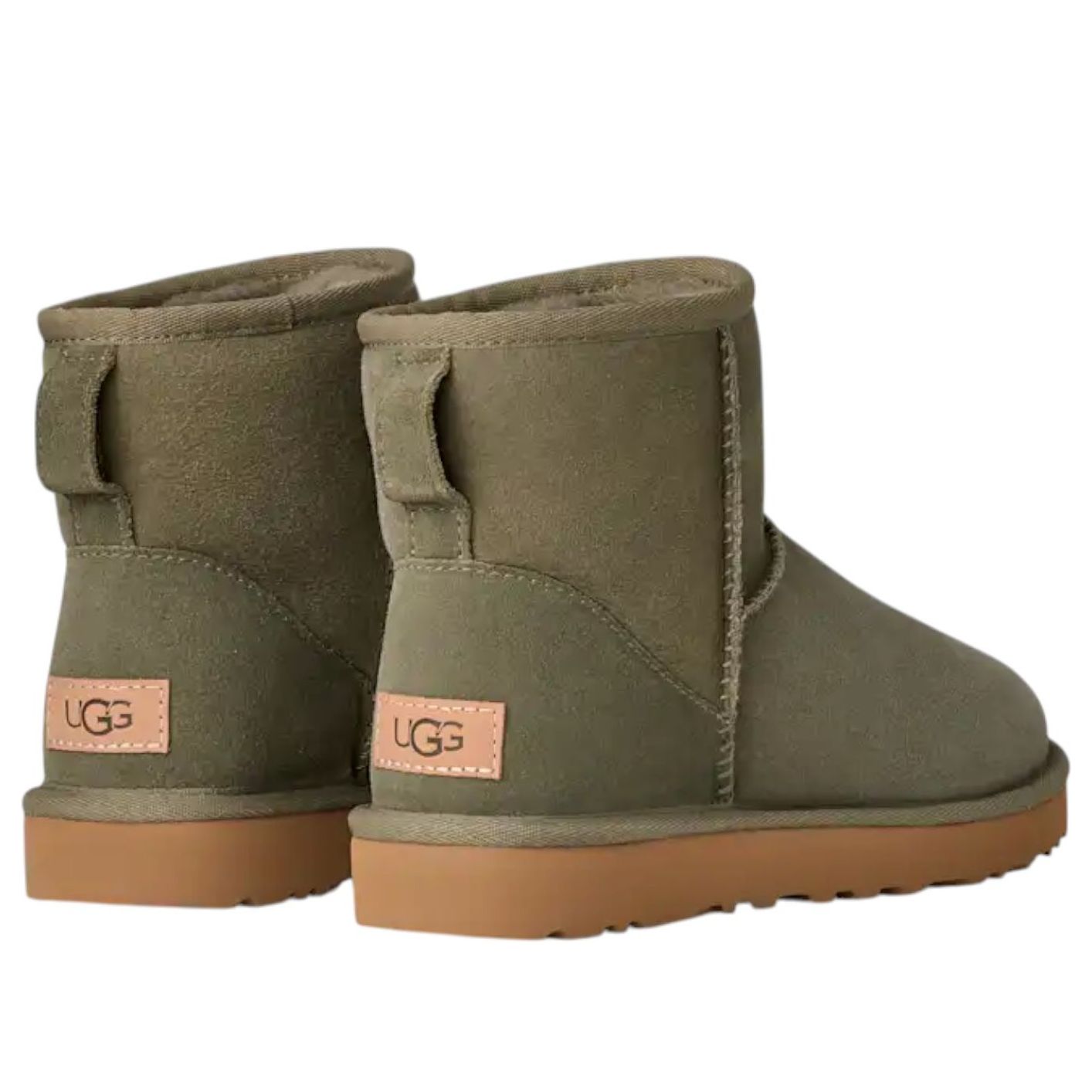 (WMNS) UGG Classic Mini II 'Moss Green ' 1016222-MSSGR