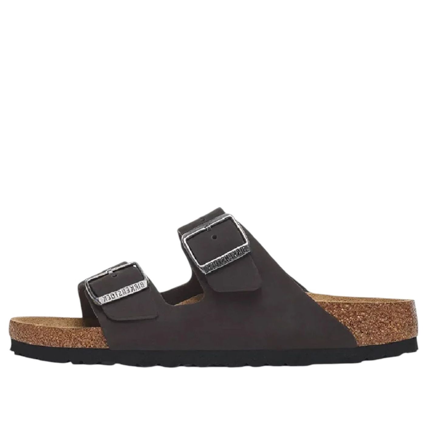 Birkenstock Arizona Soft Footbed Nubuck Leather 'Black' 1019035