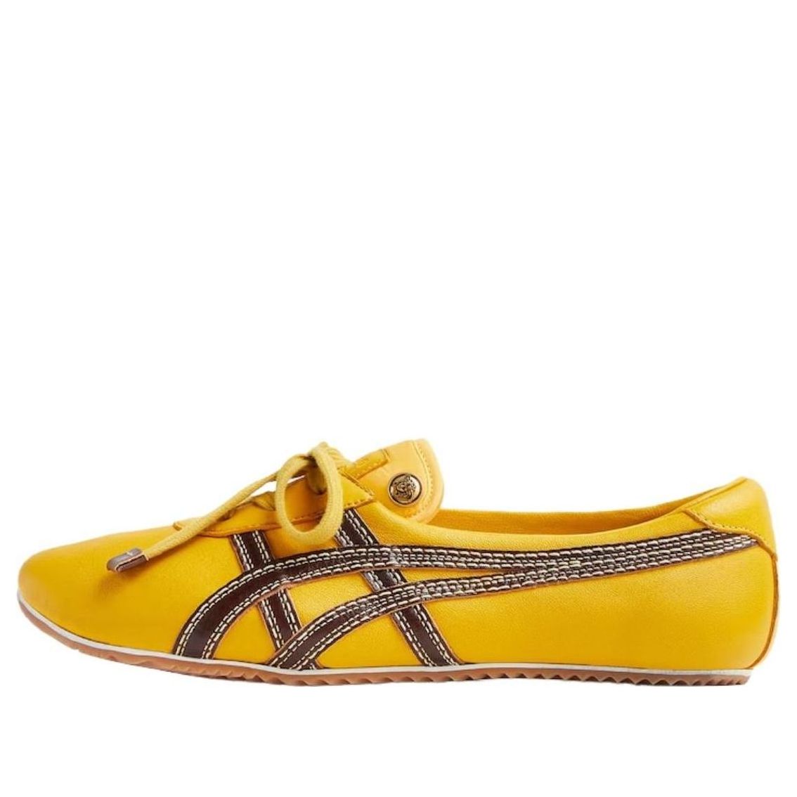 VERSACE x Onitsuka Tiger Tai-Chi Sakura Nappa 'Brown Yellow' 1024594-1A17737-2YD5J