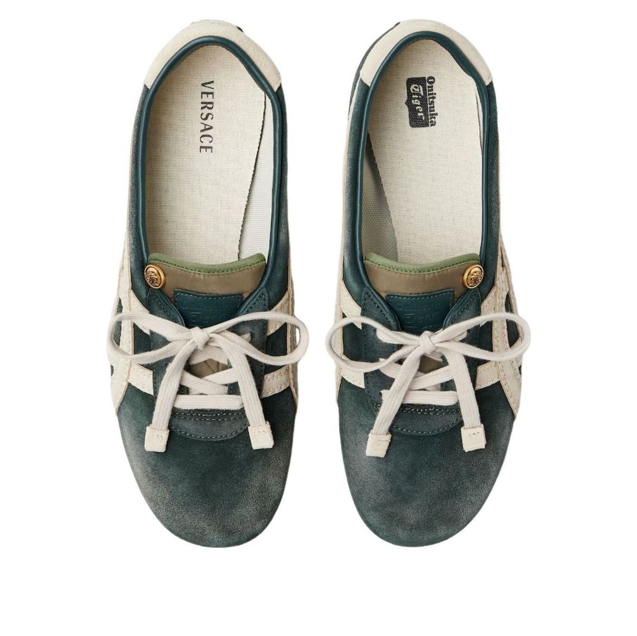 VERSACE x Onitsuka Tiger Tai-Chi Sakura Suede 'Green' 1024594-1A17741-2GR2J