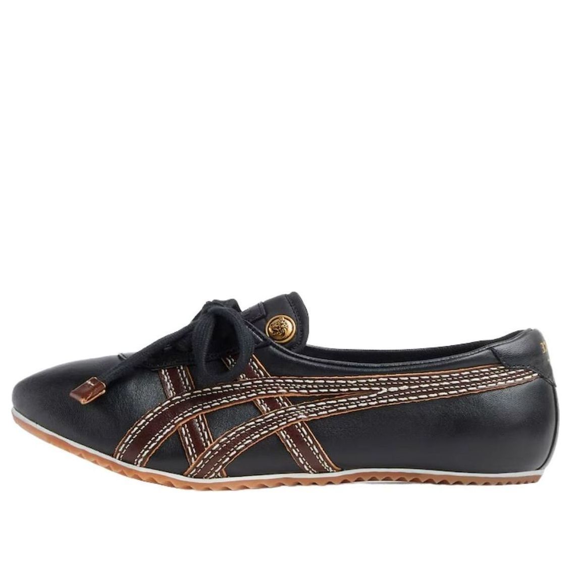 (WMNS) VERSACE x Onitsuka Tiger Tai-Chi Sakura Nappa 'Black Brown' 1025116-1A17737-2BQ8J
