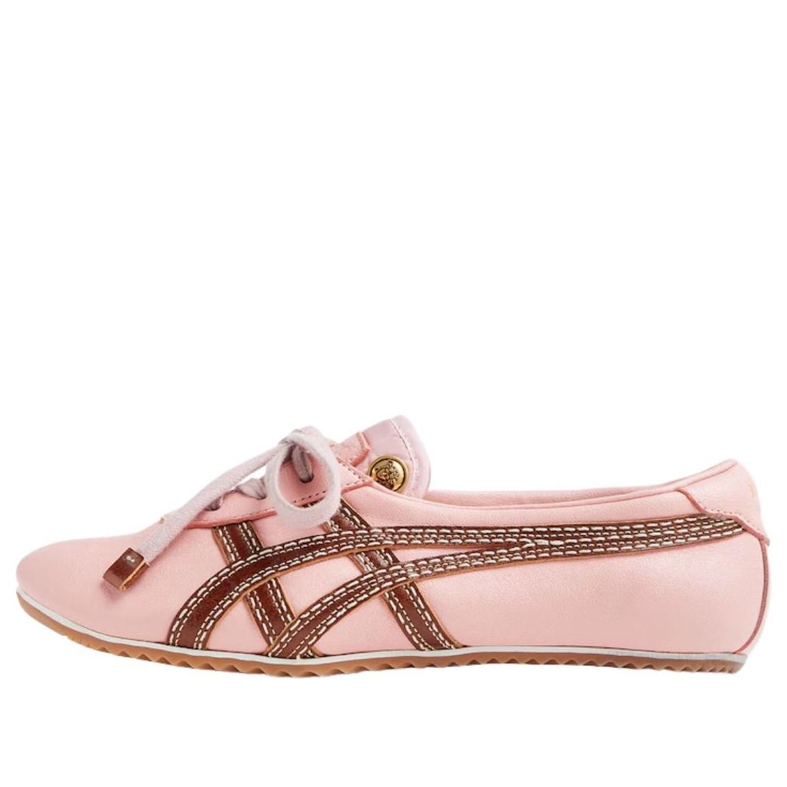 (WMNS) VERSACE x Onitsuka Tiger Tai-Chi Sakura Nappa 'Pink Brown' 1025116-1A17737-2P5FJ