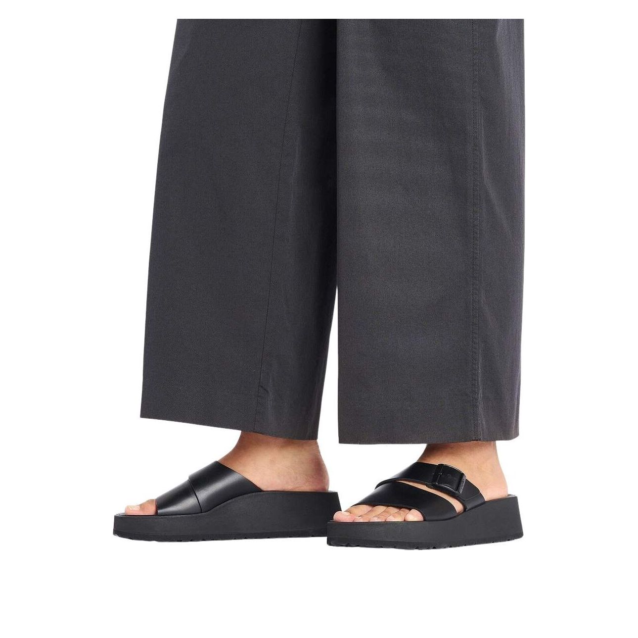 (WMNS) Birkenstock Almina Leather 'Black' 1026872