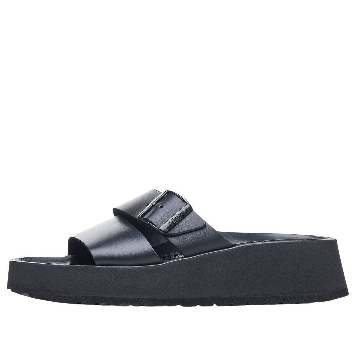 (WMNS) Birkenstock Almina Leather 'Black' 1026872