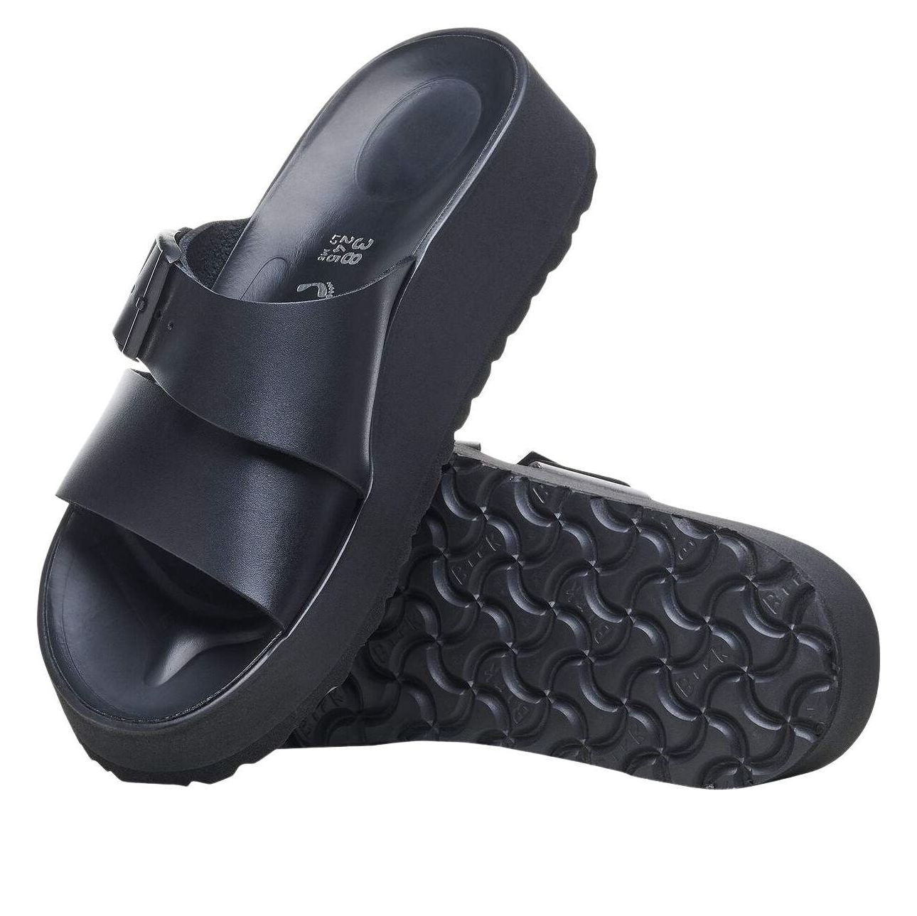 (WMNS) Birkenstock Almina Leather 'Black' 1026872