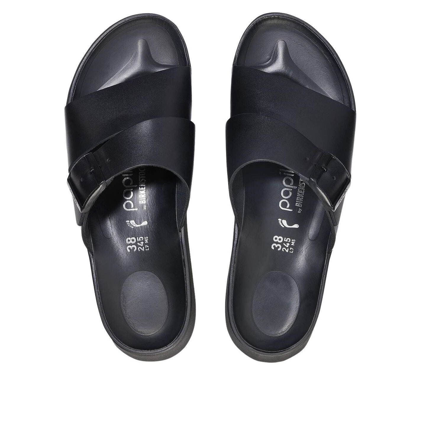 (WMNS) Birkenstock Almina Leather 'Black' 1026872