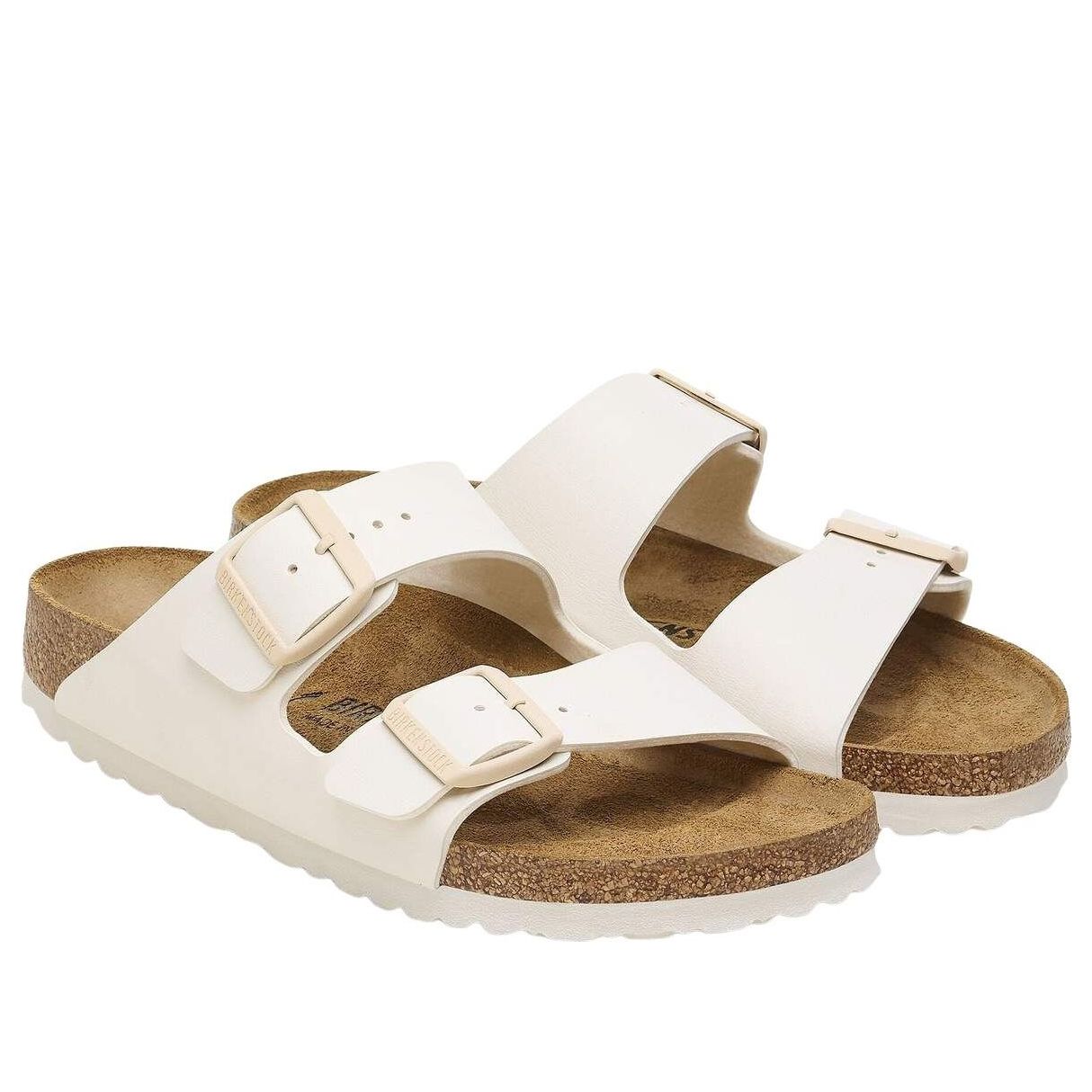 Birkenstock Arizona Birko-Flor 'Eggshell' 1027346