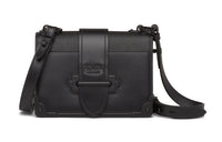 PRADA Cahier Cow Leather Small Square Bag Shoulder Bag Crossbody Bag Women's Black