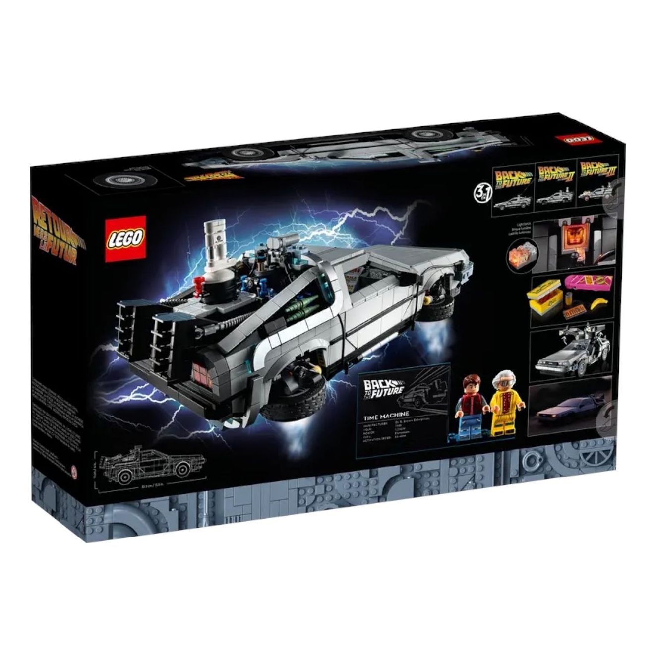 LEGO Back to the Future Delorean Time Machine Set 10300