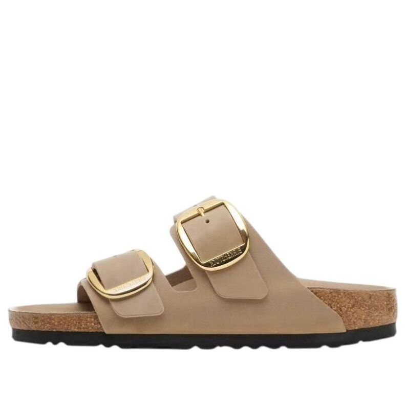 (WMNS) Birkenstock Arizona Big Buckle Oiled Leather 'Tobacco Brown' 1030382