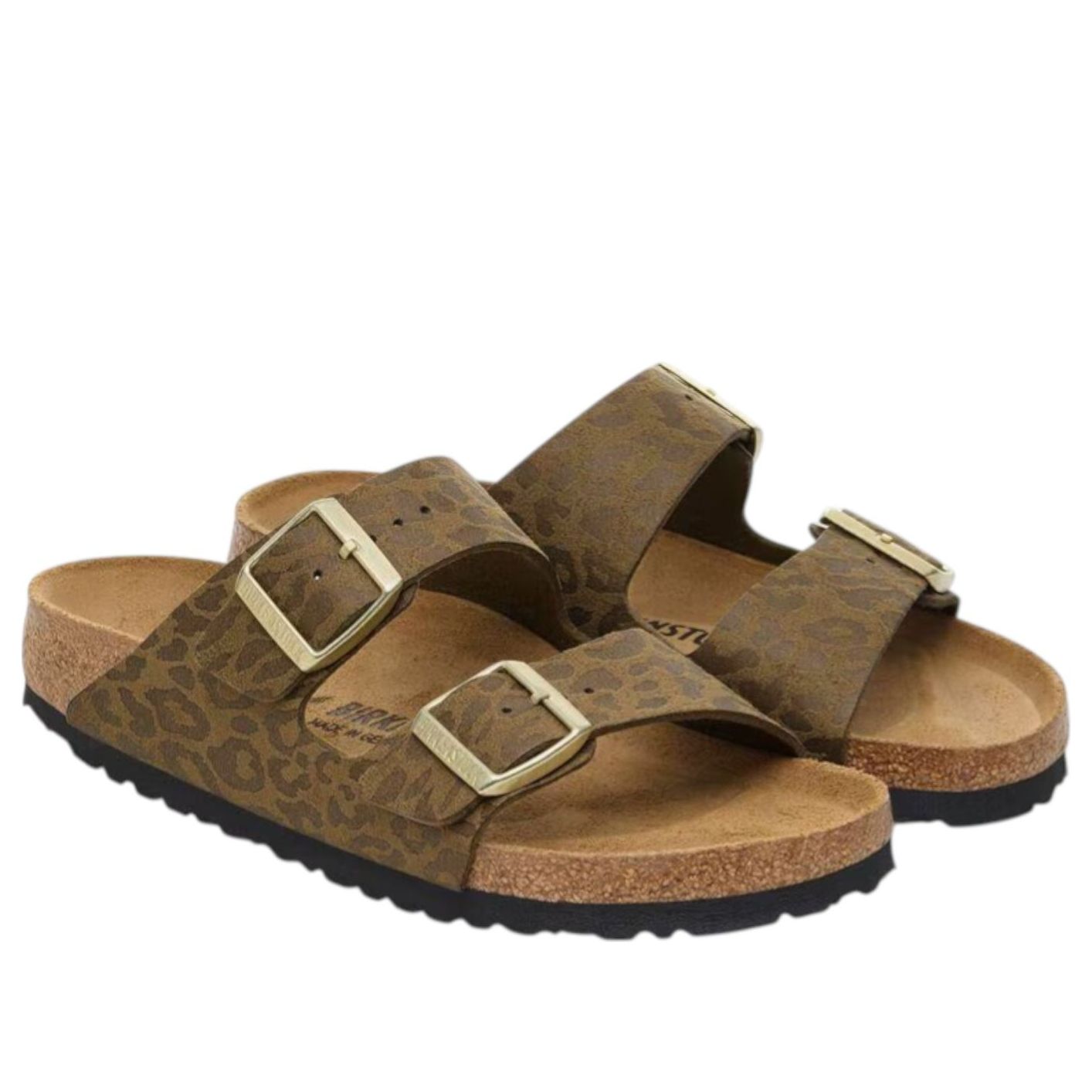 (WMNS) Birkenstock Arizona 'Leo Khaki' 1030594