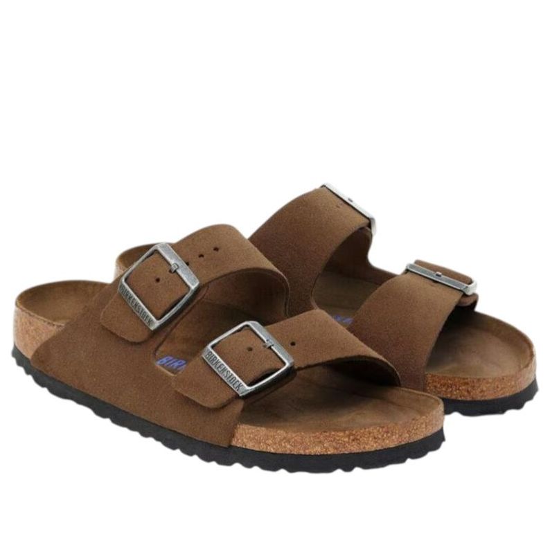(WMNS) Birkenstock Arizona Soft 'Dark Tea Tonal' 1030863