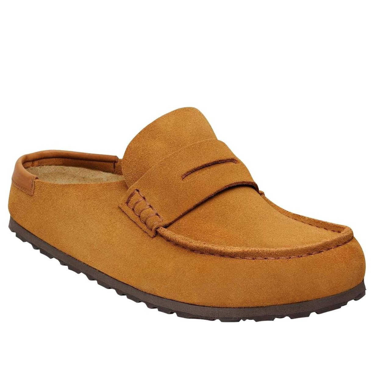 Birkenstocks Naples Wrapped Suede Nubuck 'Mink' 1032122