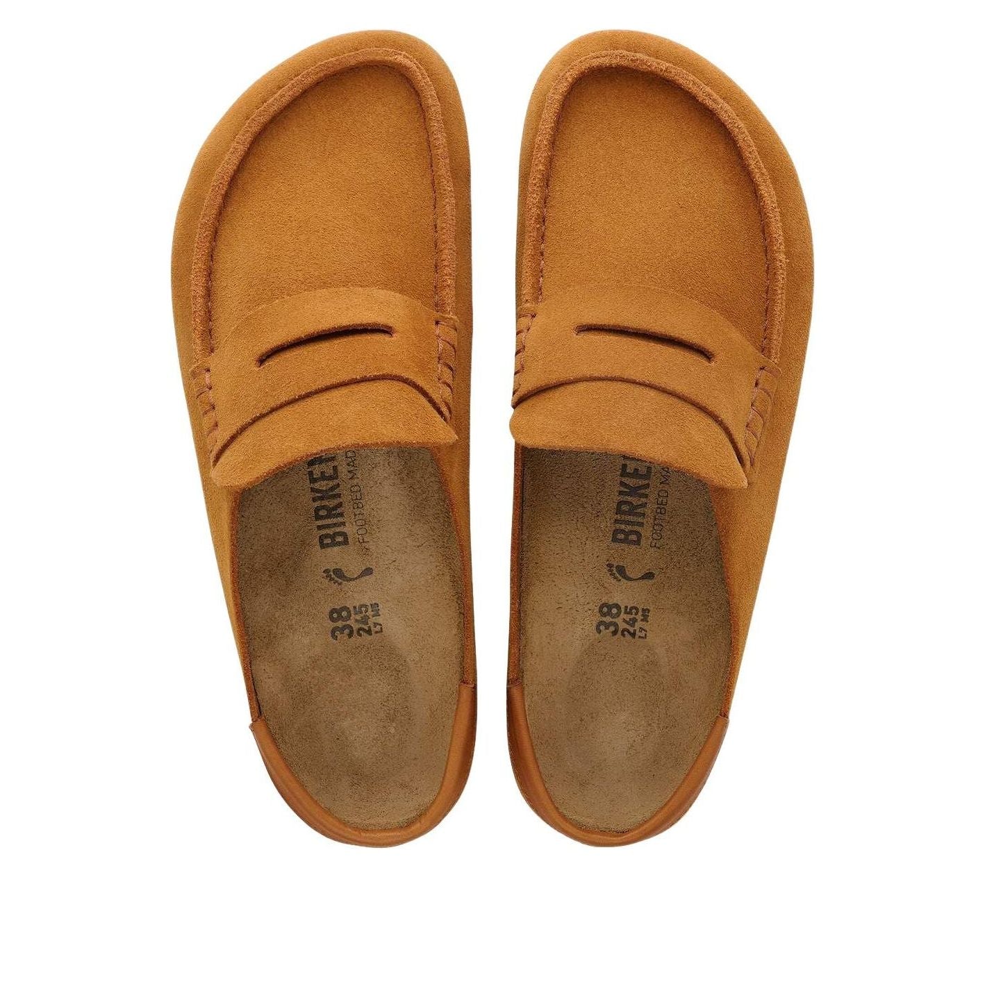 Birkenstocks Naples Wrapped Suede Nubuck 'Mink' 1032122