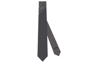 DIOR Mulberry Silk Tie Men's Gray