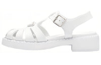PRADA Roman Sandals Women's White
