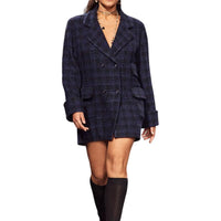 CHANEL 24 Spring And Summer Business Suits Coats Women's Marine Blue