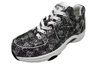 CHANEL Low-Top Casual Shoes Women's Black White