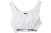 MIU MIU Tank Tops Women's White