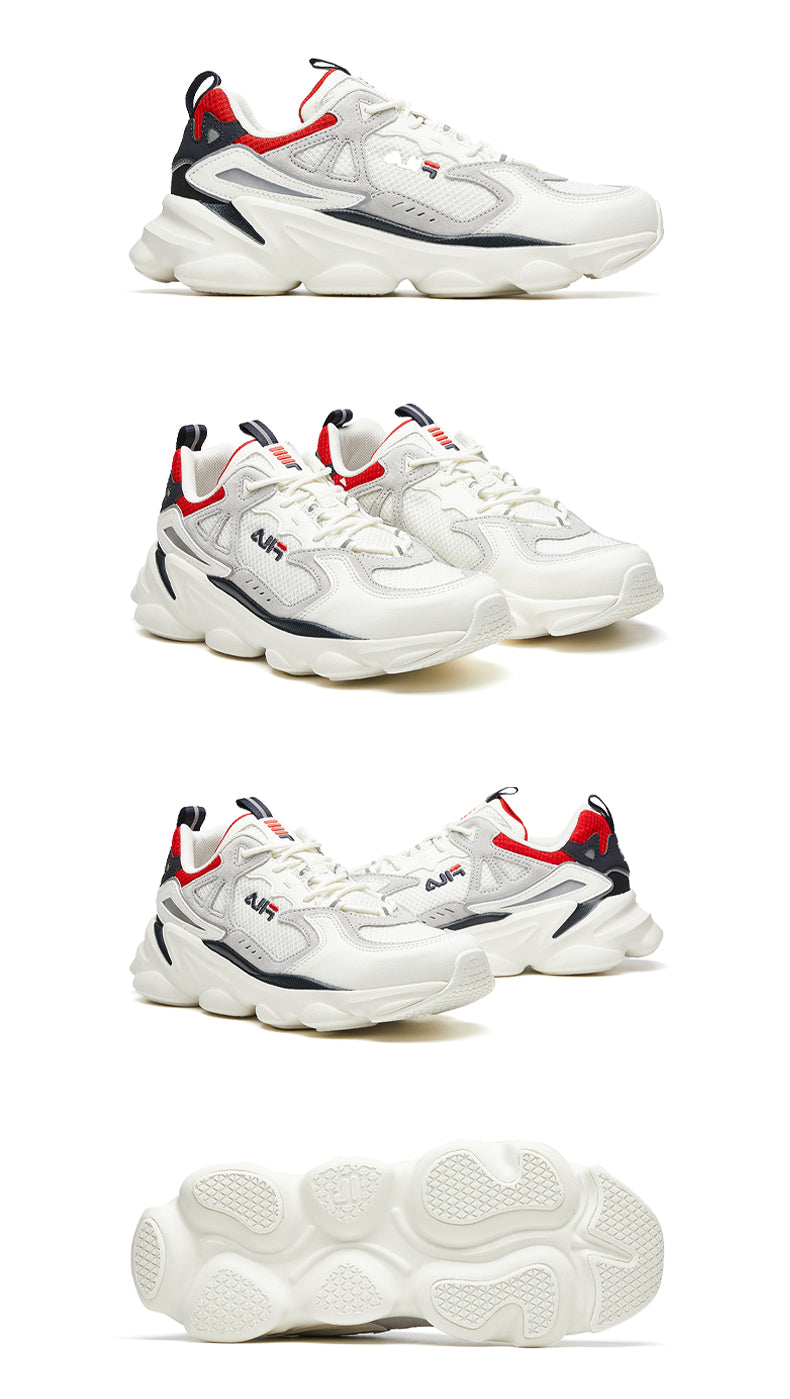 (WMNS) FILA Skipper 'White Grey Red' F12W011113FCMG