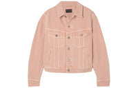 SAINT LAURENT Denim Jackets Women's Pink