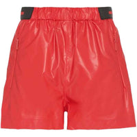 PRADA FW24 Casual Shorts Women's Red