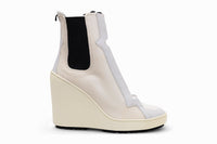 Hogan Lace-Up Wedge Ankle Boots