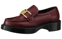 LOUIS VUITTON LV Academy Loafers Casual Shoes Women's Brown Red