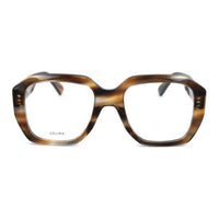 CELINE Square Eyeglass Frames Women's Brown