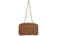 MIU MIU Calfskin Crossbody Bag, Shoulder Bag Women's Brown