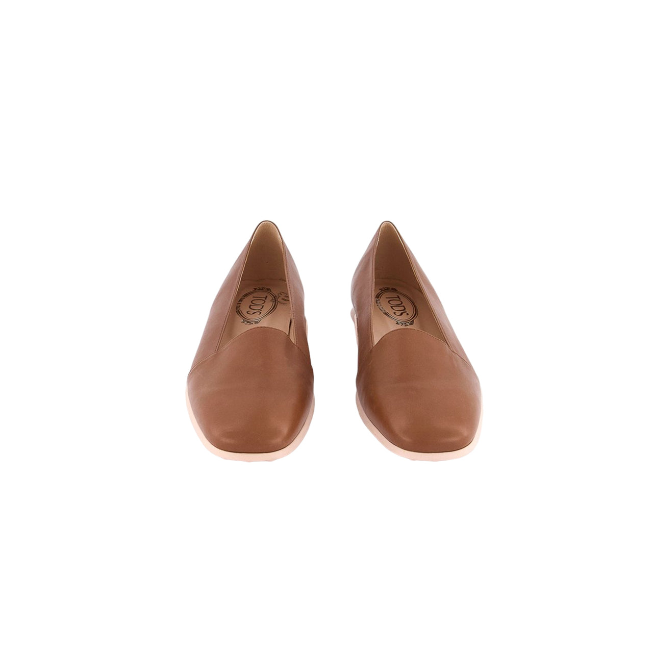 Tod's Hogan Gomma Leather Flat Shoes
