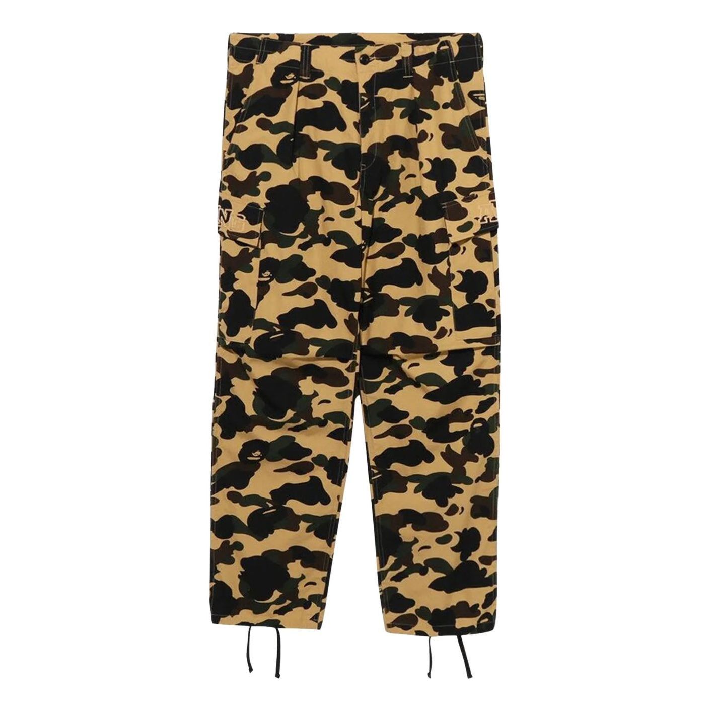 A Bathing Ape 1st Camo 6 Pocket Pants 'Yellow' 1J20-152-002-YLW