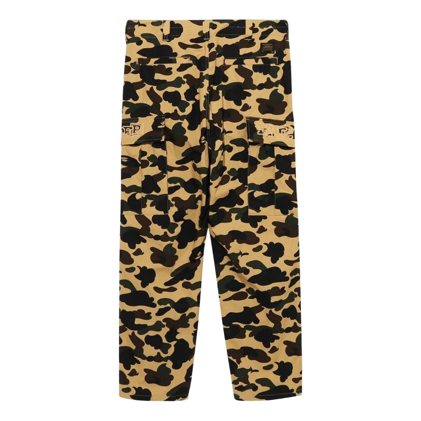 A Bathing Ape 1st Camo 6 Pocket Pants 'Yellow' 1J20-152-002-YLW
