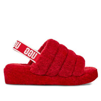 (WMNS) UGG Fluff Yeah 'Dark Red' 1095119-PCRL