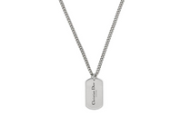 DIOR Brass Necklaces Men's Silver