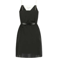 PRADA SS22 Sleeveless Dress Women's Black
