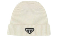 PRADA Triangle logo Beanie