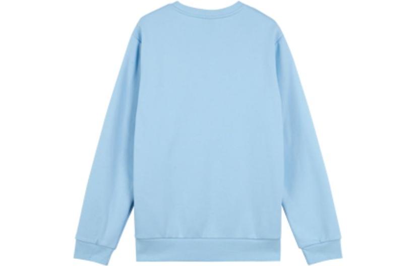 Skechers Logo Printed Crew Sweatshirt 'Grey White Black Blue' L422U242