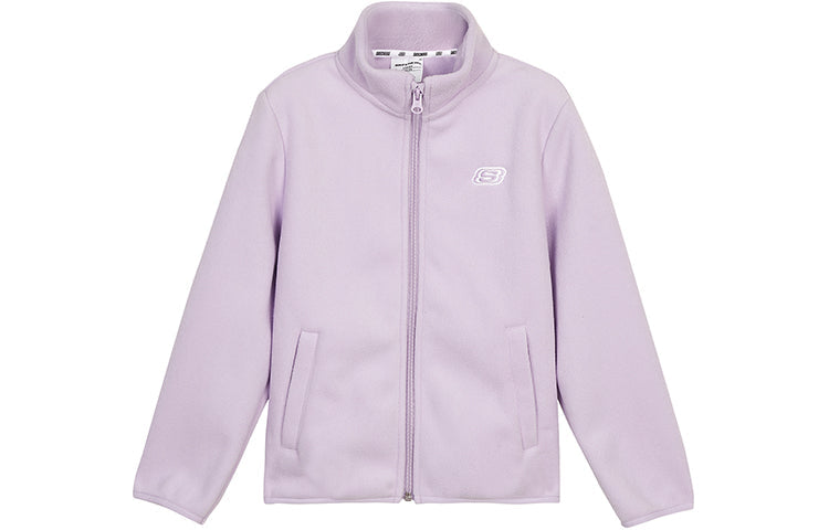 (GS) Skechers Patchwork Letter Hooded 3-In-1 Windbreaker Jacket 'Multi-Color' L321K147