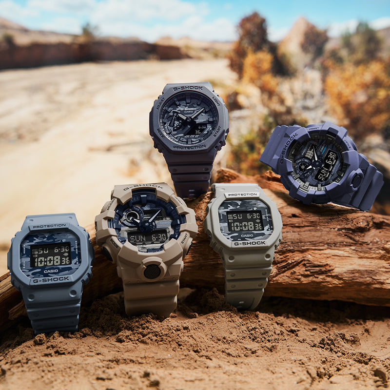 CASIO G-Shock Analog-Digital 'Blue' GA-700CA-2APR-BRAND