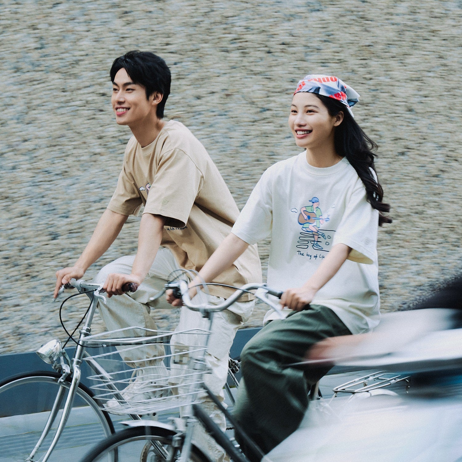 New Balance x PK Guitar Graphic T-Shirt Asia Sizing 'Ivory' NEE26021-IV