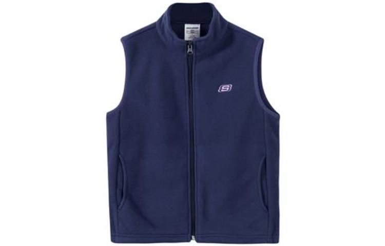 (GS) Skechers Logo Printed Loose Hooded Zip Jacket Suit 'Multi-Color' L422K079