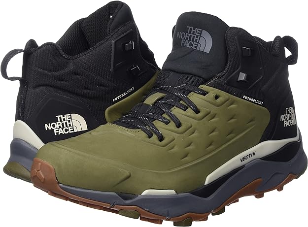 THE NORTH FACE Vectiv Exploris Futurelight Mid Hiking Shoes 'Military Olive Tnf Black' 5G39-WMB