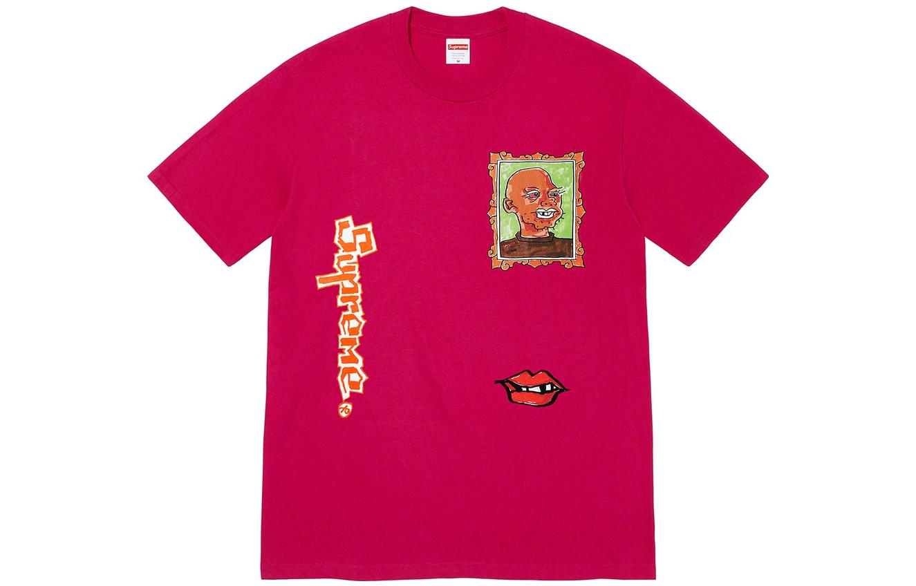 Supreme FW22 Gonz portrait tee T 'Black' SUP-FW22-278-BLK