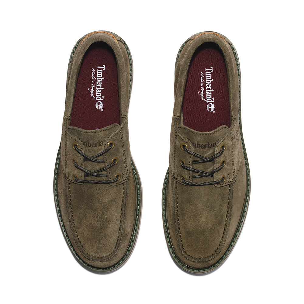 Timberland Newmarket II Boat Shoes 'Lichen Green' A5RDC
