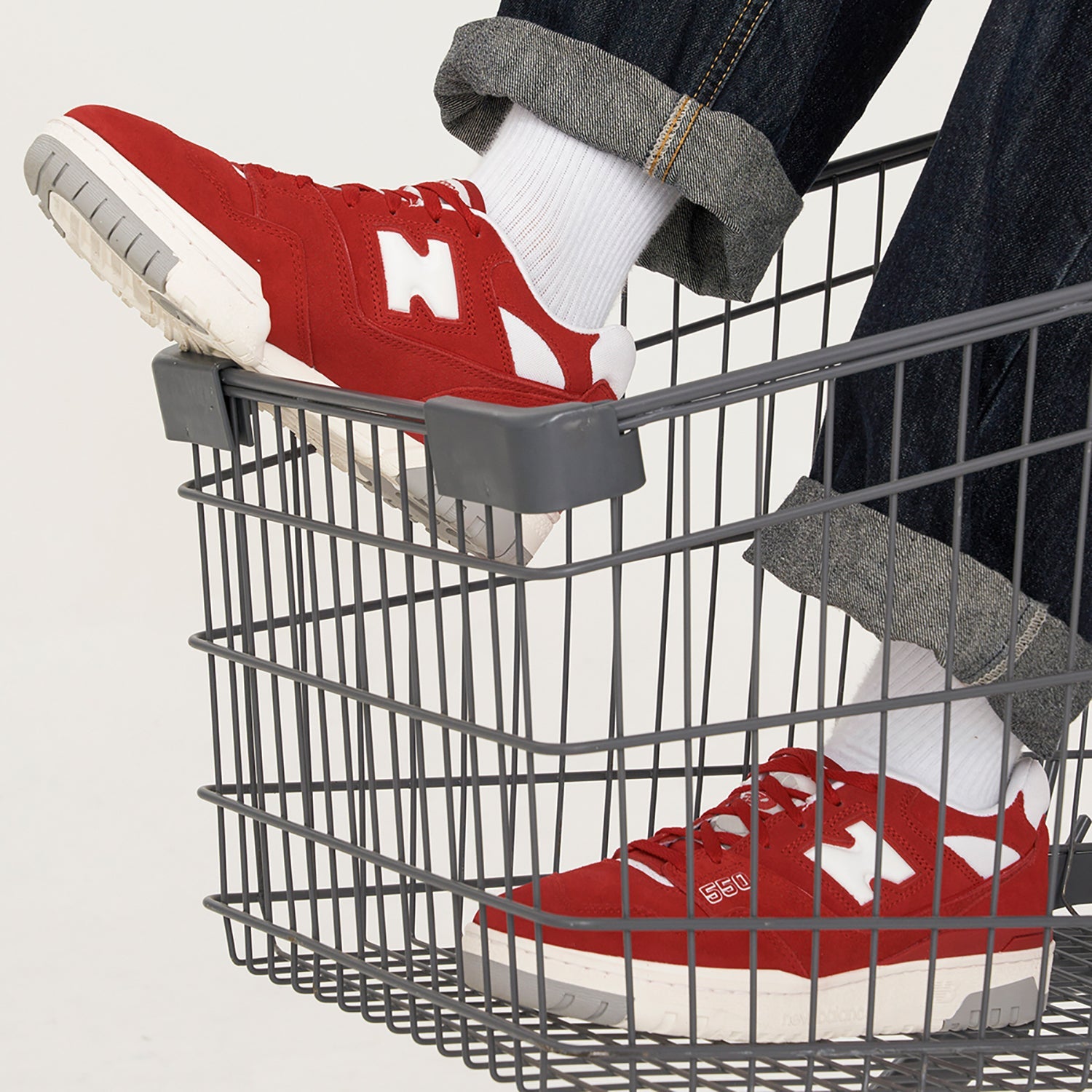 New Balance 550 'Suede Pack - Team Red' BB550VND