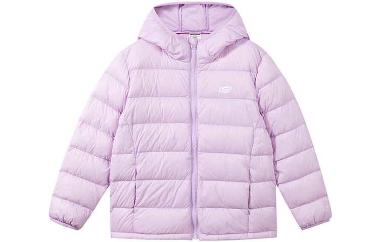 (GS) Skechers Letter Printed Down Jacket 'Multi-Color' L422K049