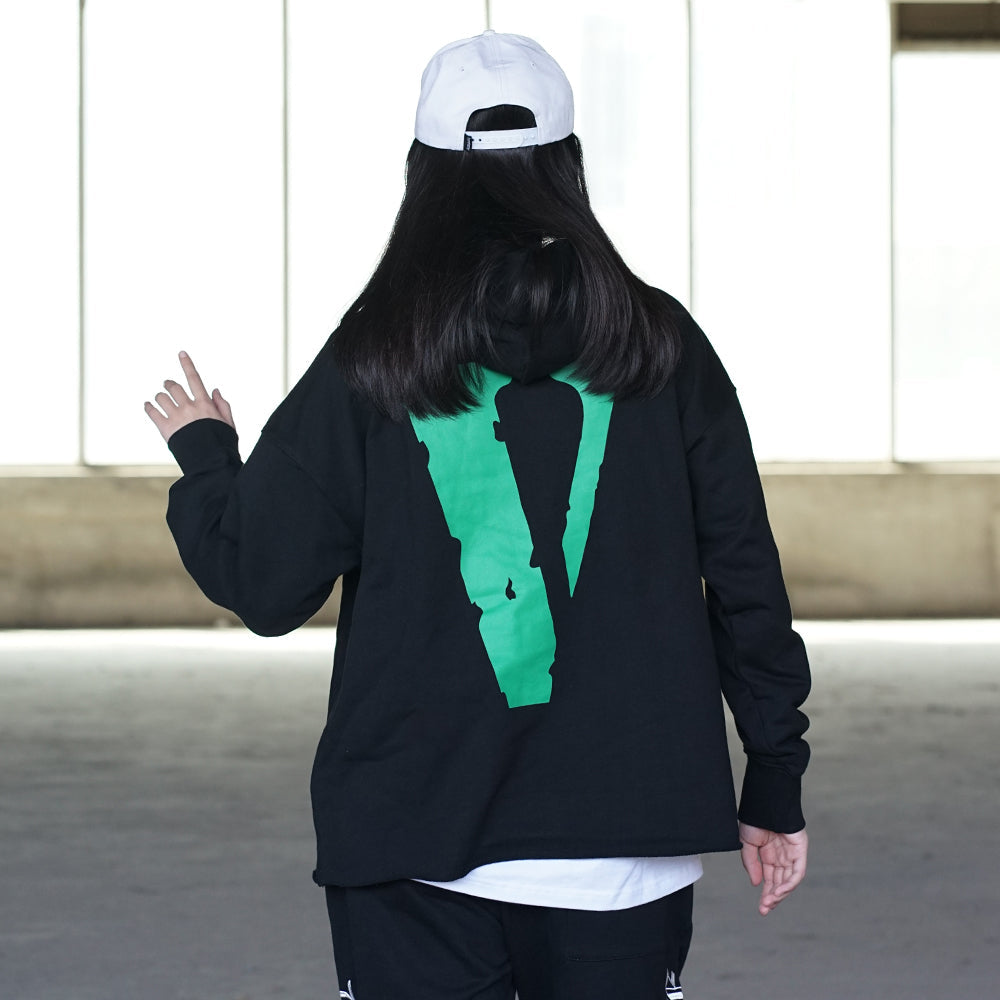 VLONE Staple Logo Hoodie 'Black Green' HD-3