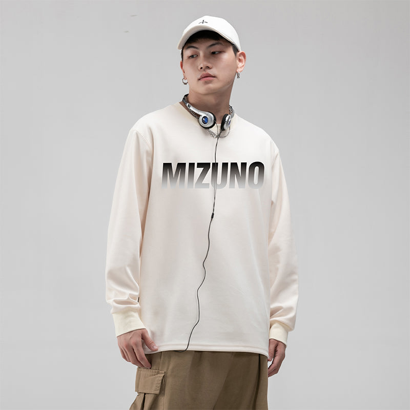 Mizuno Graphic Long Sleeve T-shirt 'White' A2CA2A03