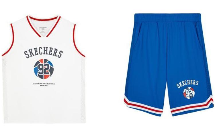 (GS) Skechers Letter and Number Printed Sports Set 'Multi-Color' P222B027